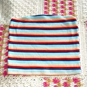Small American Eagle Multi-Color Tube Top